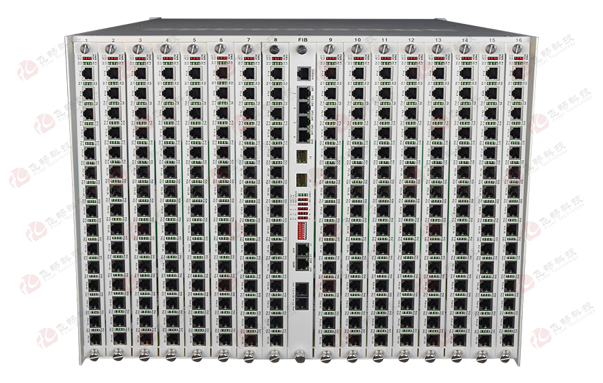飛暢科技-960路電話光端機(jī)（8U 19英寸，SFP 1+1光備份）